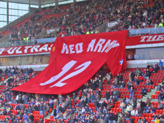 Image result for aberdeen fans red army